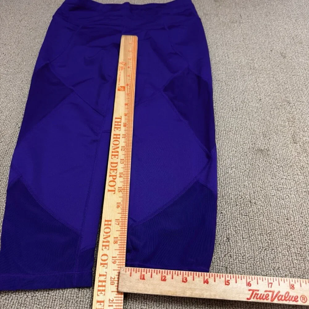 Athleta Leggings Purple Cropped Skinny Leg Women’s Size Small - Picture 3 of 11